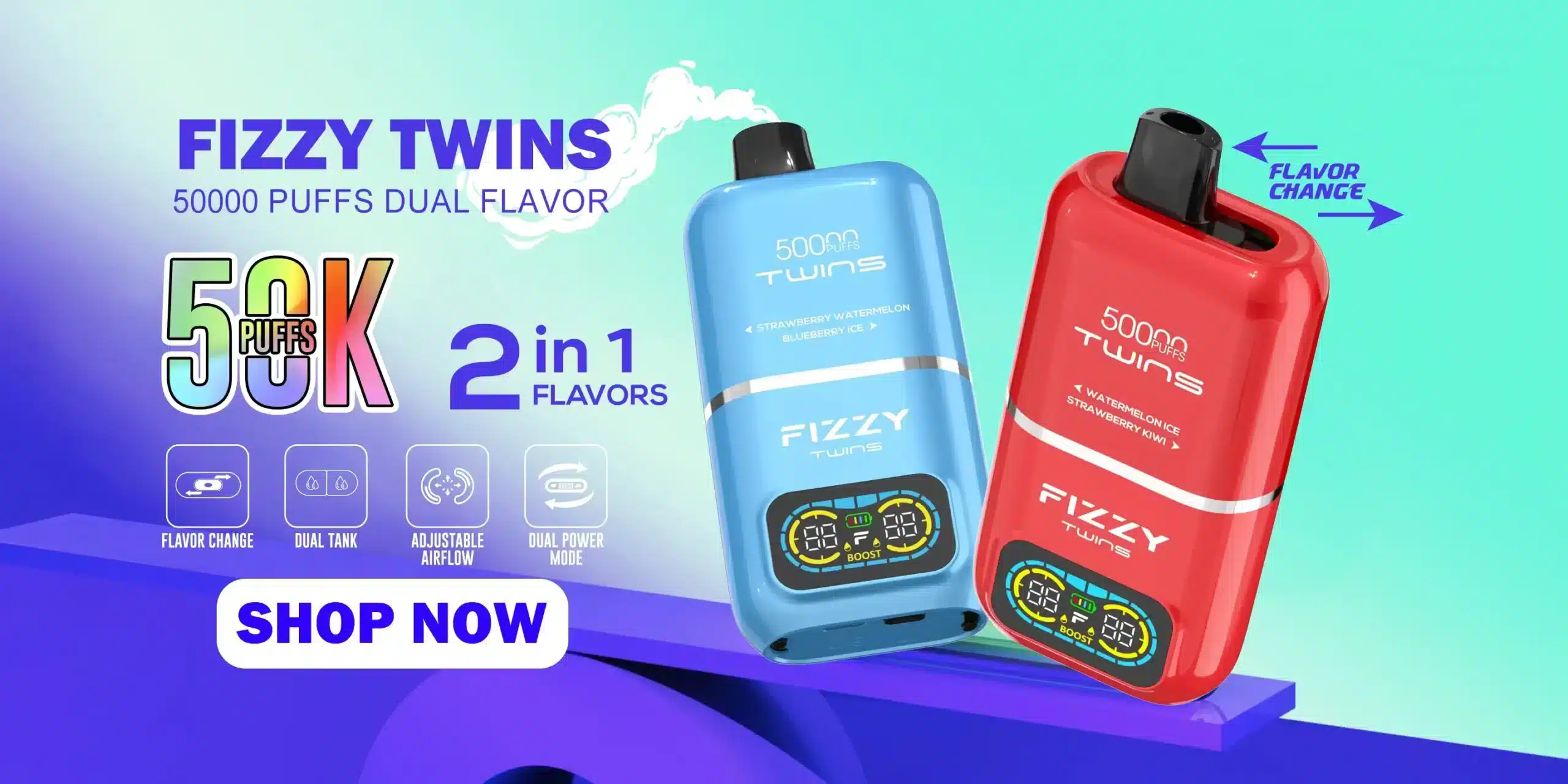 Fizzy Twins 50000 Puffs-001