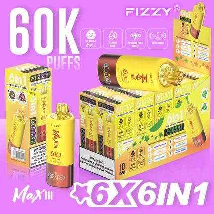 Fizzy max 60K 60000 Puffs Eldobható Vape - 40